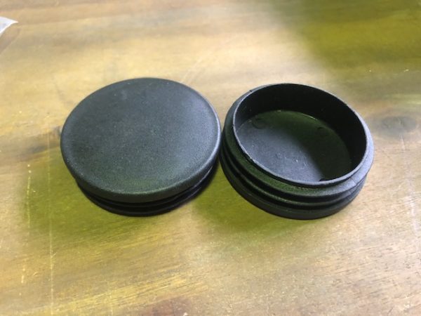 60mm Round Plastic End Cap