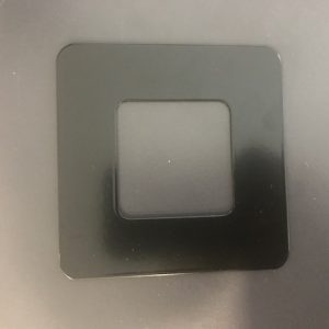 Cover Plate Square- to suit 50mm post Powder Coated