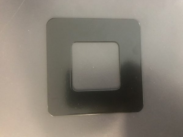 Cover Plate Square- to suit 50mm post Powder Coated