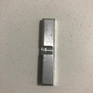 50 x 10mm Aluminium Knock in End Cap